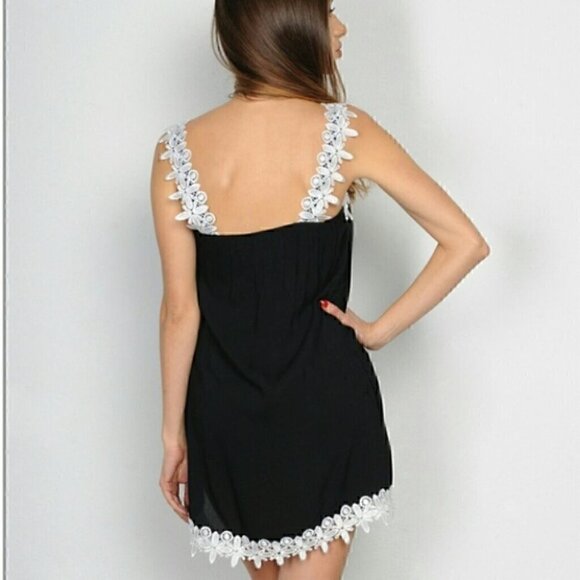 Tunic top Mini Dress womens women spring b… - Picture 3 of 3